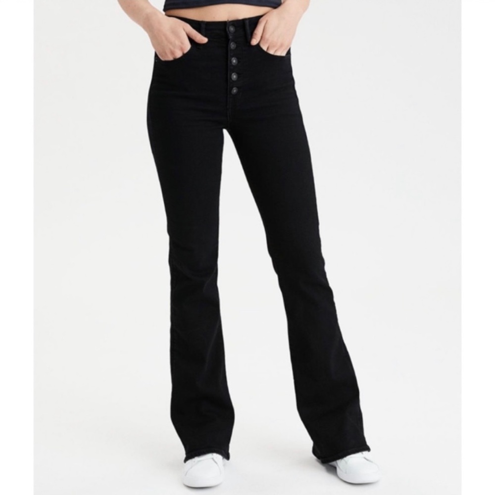 American Eagle | Curvy Highest Rise Flare Jeans